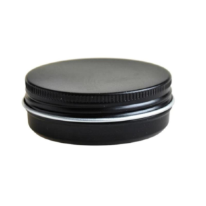 Black medium aluminium tin