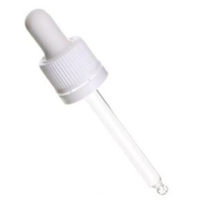 Pipette Dropper White Cap